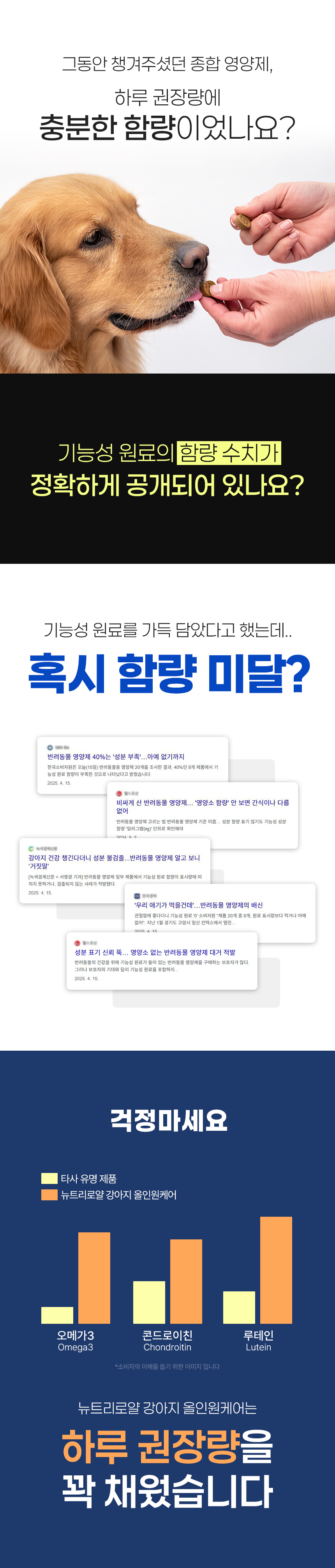 [무료배송] 뉴트리로얄 독 올인원케어 60g 7번째