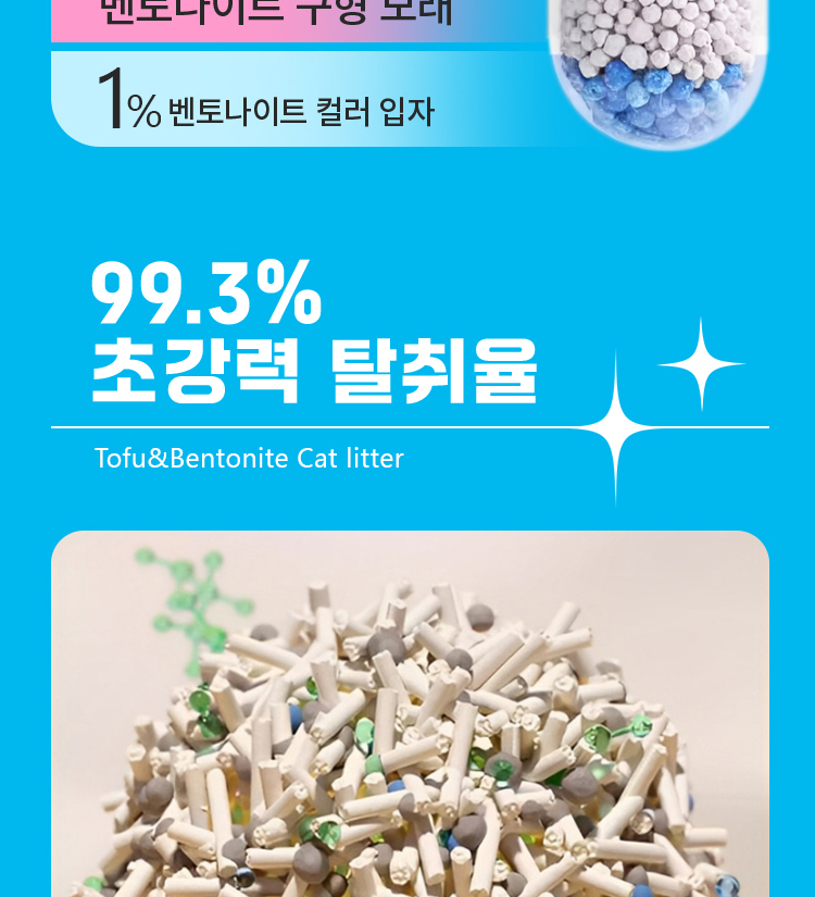 [NEW신상][무료배송] 런롱펫 극세입자 혼합형 두부 모래 9kg 5번째