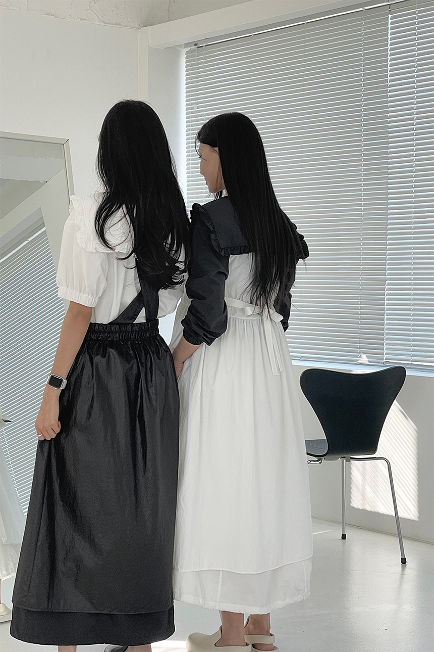 [NEW신상][무료배송] 데이일 털 안 붙는 샤인 에이프런 + 스커트 65번째