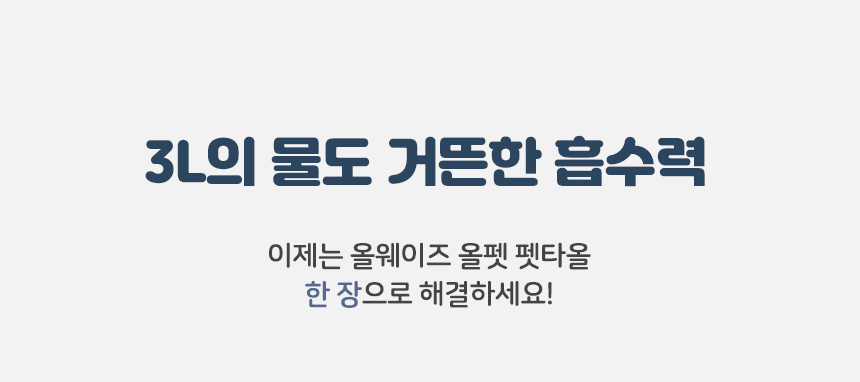 [무료배송][1+1] 올웨이즈올펫 수건 극세사 펫타올 M 40*40 13번째