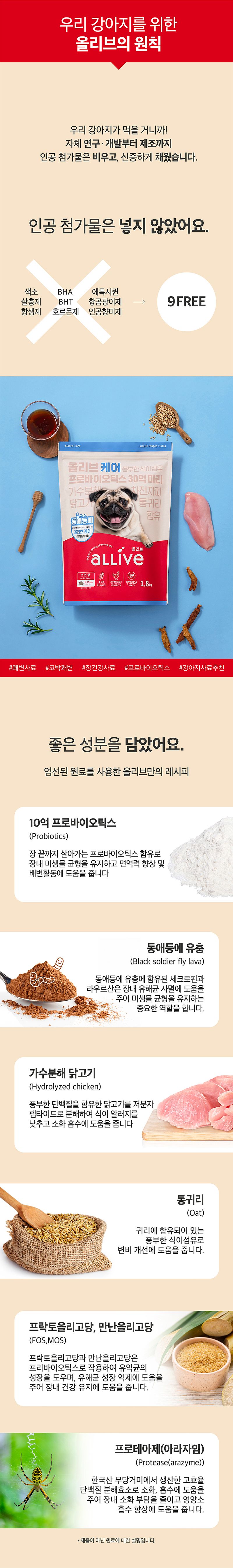 [창고대방출] 올리브 독 케어 1.8kg 4번째