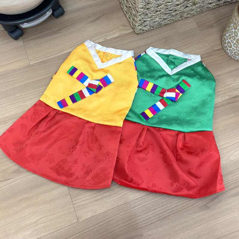 [무료배송] 해피댕댕 색동저고리 S-2XL 19번째