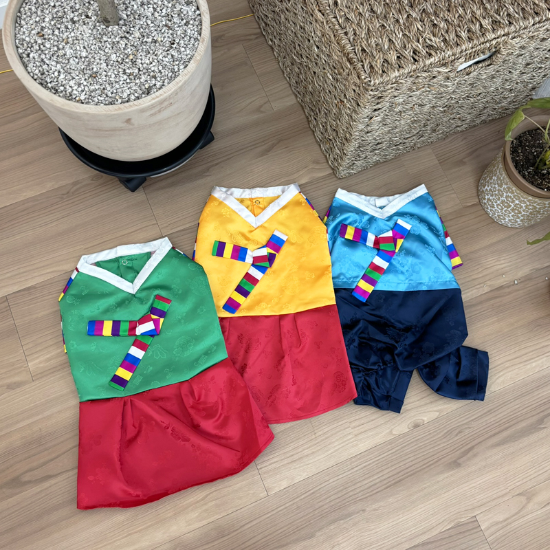 [무료배송] 해피댕댕 색동저고리 S-2XL 18번째