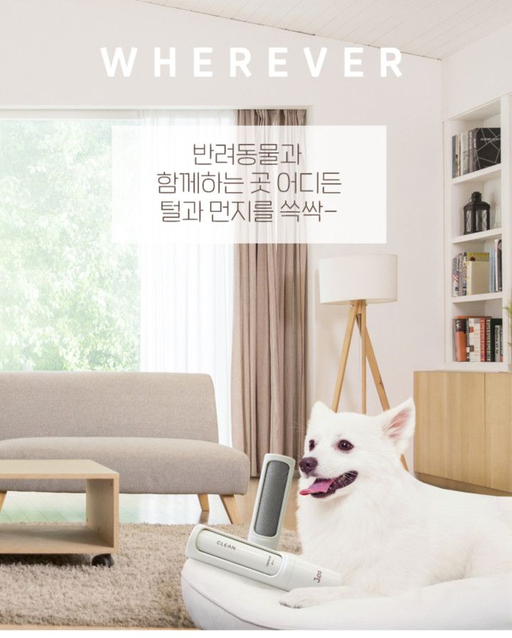 [무료배송] 제이코  반영구 털 먼지제거 휴대용 돌돌이 7번째
