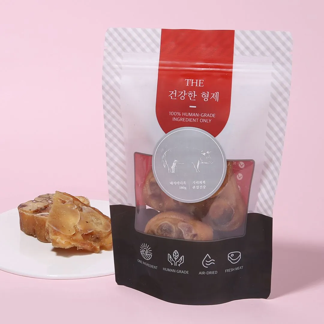 THE 건강한 형제 독 수제간식 돼지미니족 180g