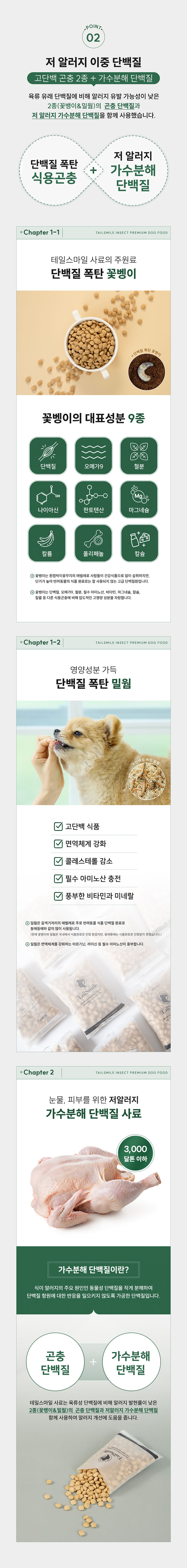 [NEW신상][무료배송] 테일스마일 독 장건강 알레르기케어 소프트 사료 1kg 12번째