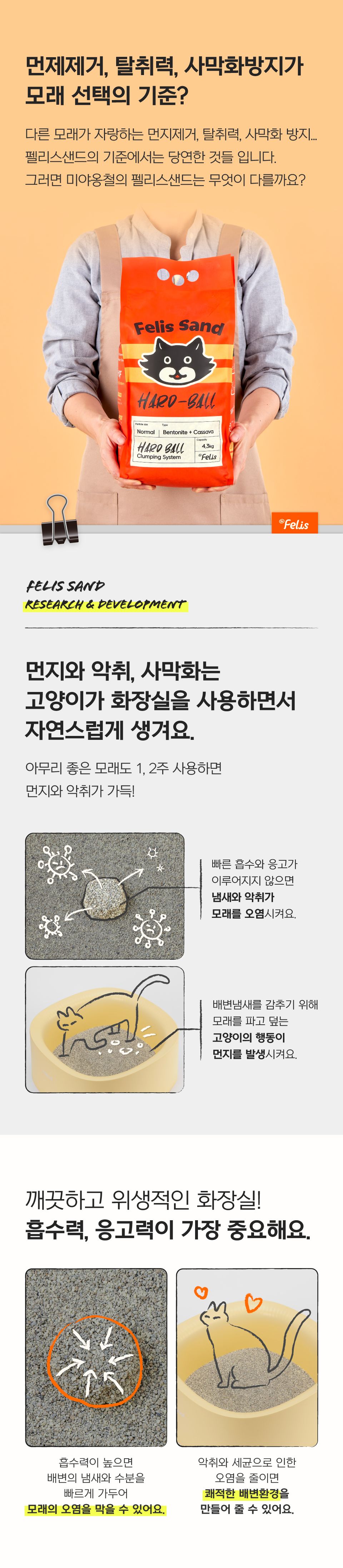 닥터펠리스 캣 펠리스샌드 하드볼 레시피 4.3kg 6번째