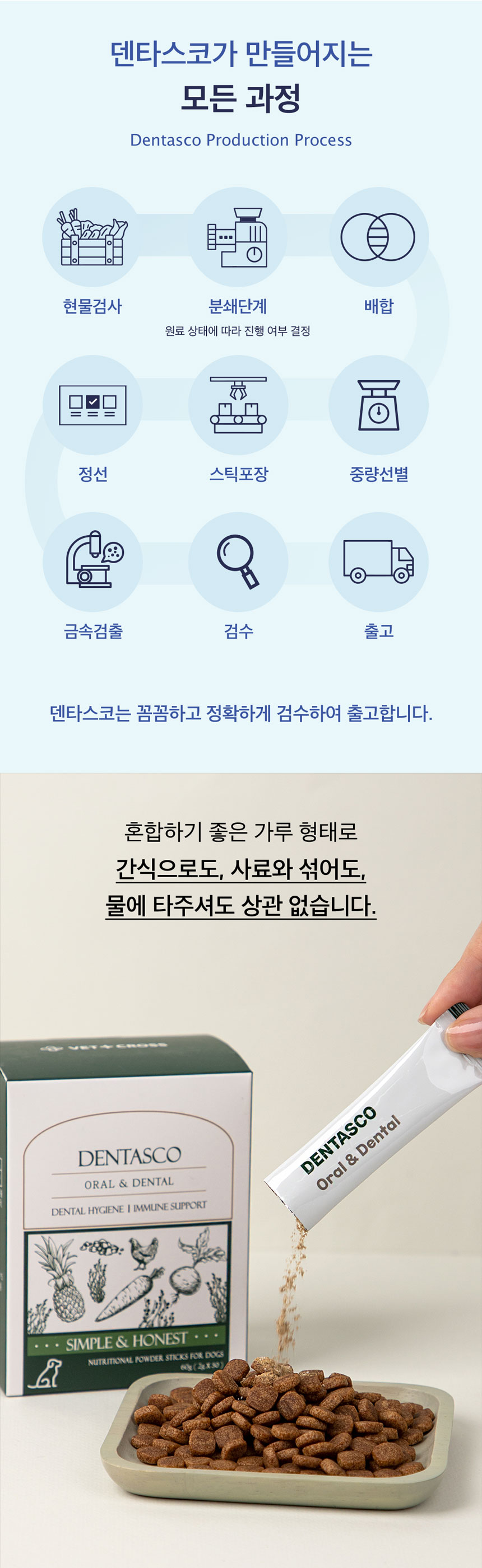 [무료배송] 앤드럭스 독 덴타스코 구강&기침 2g*30포 7번째
