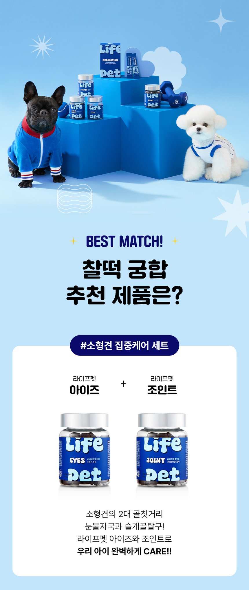[무료배송] [1+1] 라이프펫 강아지 눈물영양제 아이즈 90g 41번째