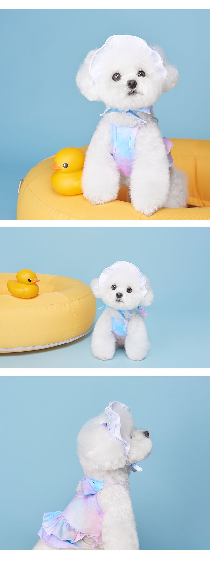 [무료배송] 위드토리 원피스용 수영모자 S/M 화이트/레드/오로라 3번째