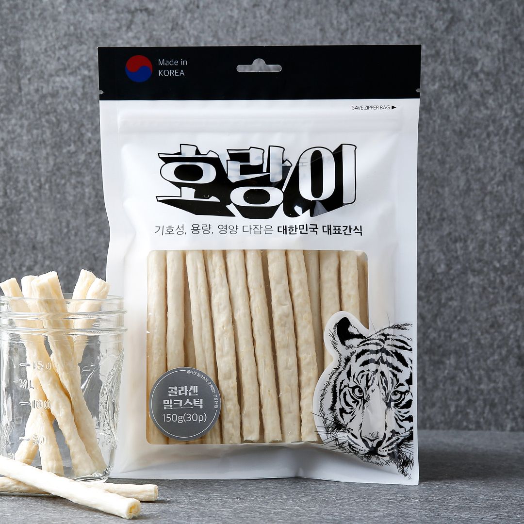 [꽉찬펫프]호랑이 독 콜라겐 밀크스틱 30p 0번