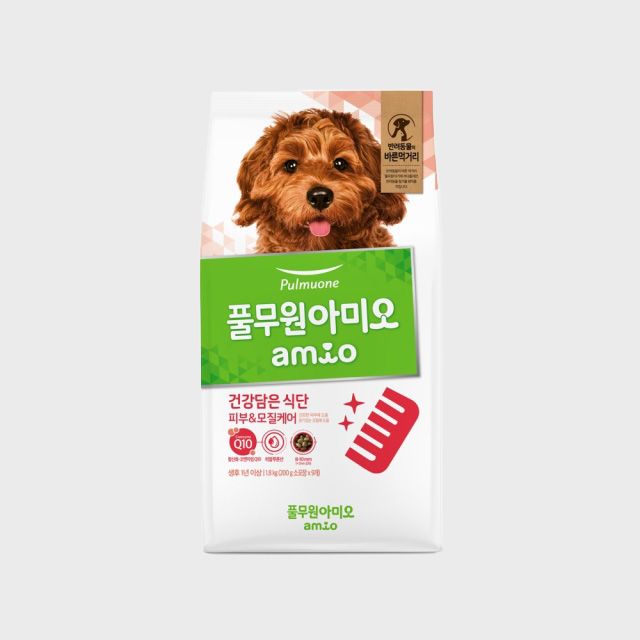 풀무원 아미오 독 건강담은 식단 피부&모질 케어 제품