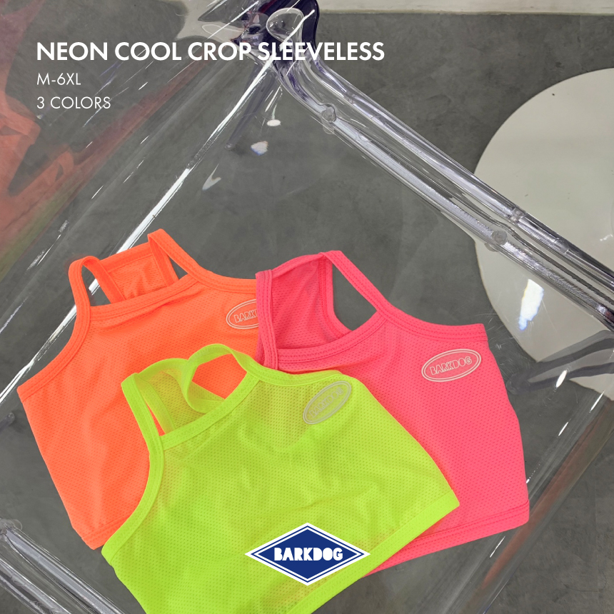 [무료배송] 바크독 기능성 형광 쿨 크롭티 3color M-6XL 2번째