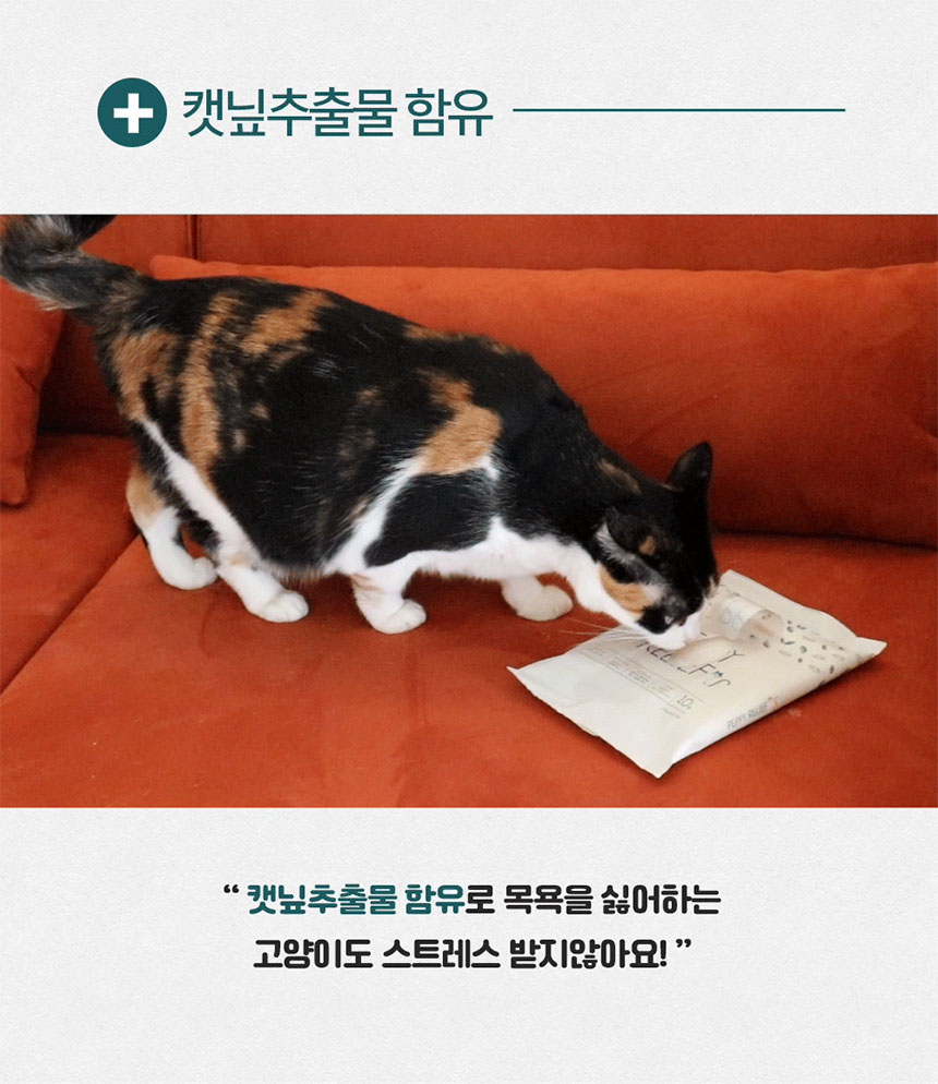 [NEW신상][무료배송] 페피릴리프 고양이 대나무 바디티슈 5팩 4번째