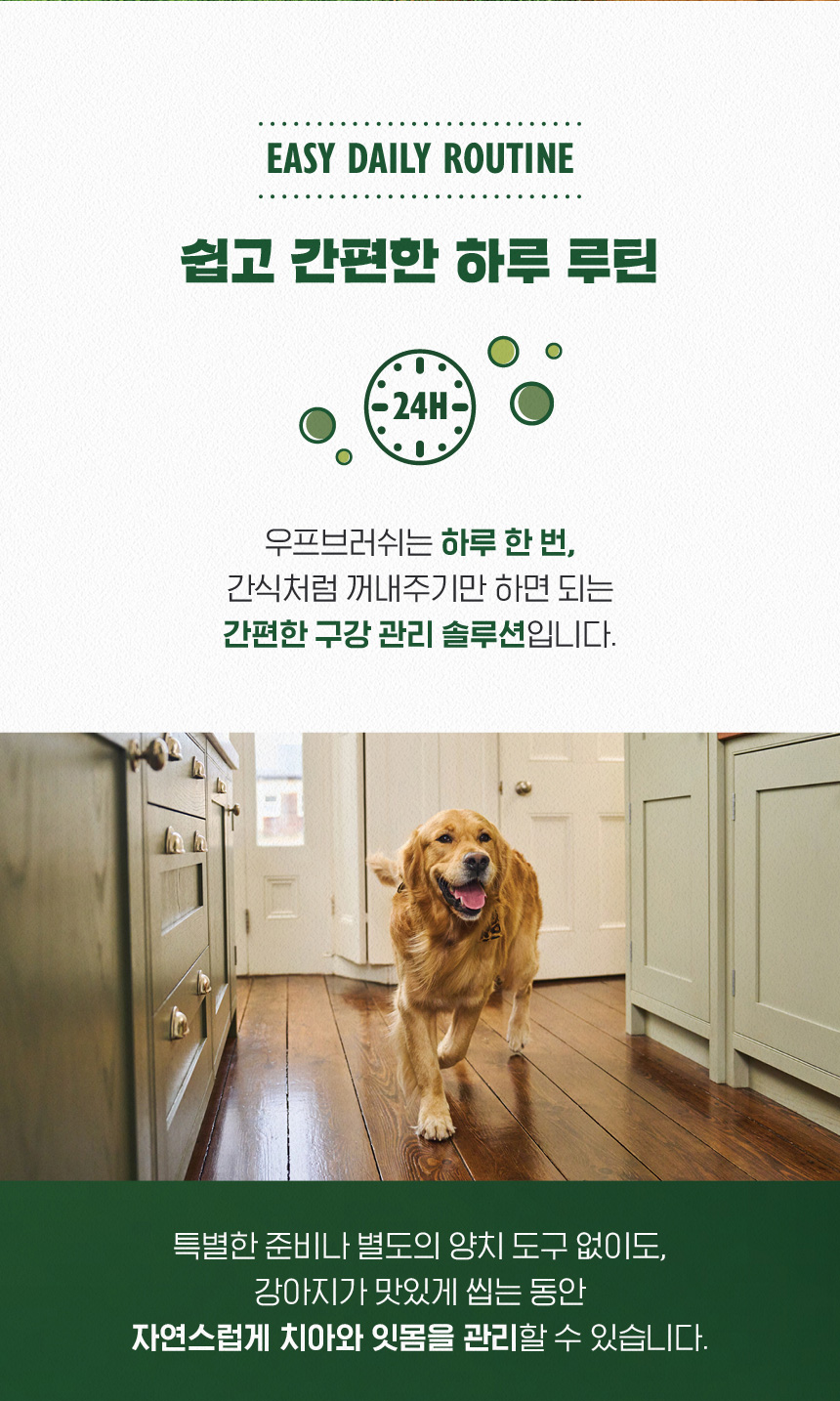 [무료배송] [2개] 릴리스키친 우프브러쉬 미니 130g 11번째