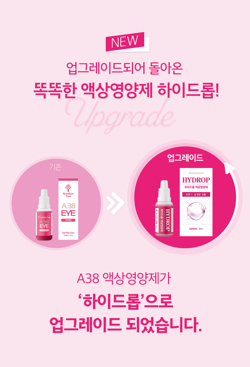 [NEW신상][무료배송] 뉴트리션트리 하이드롭 EYE 눈건강 눈물 18ml 2번째