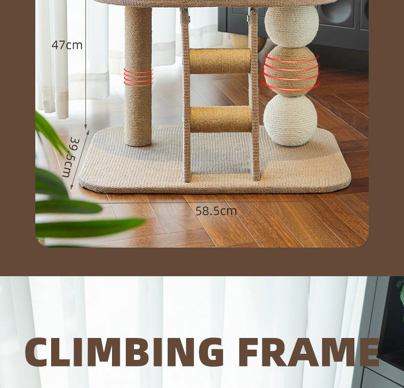 [NEW신상][무료배송] 펫볼루션 사이잘 기둥 스크래쳐 캣타워 14번째