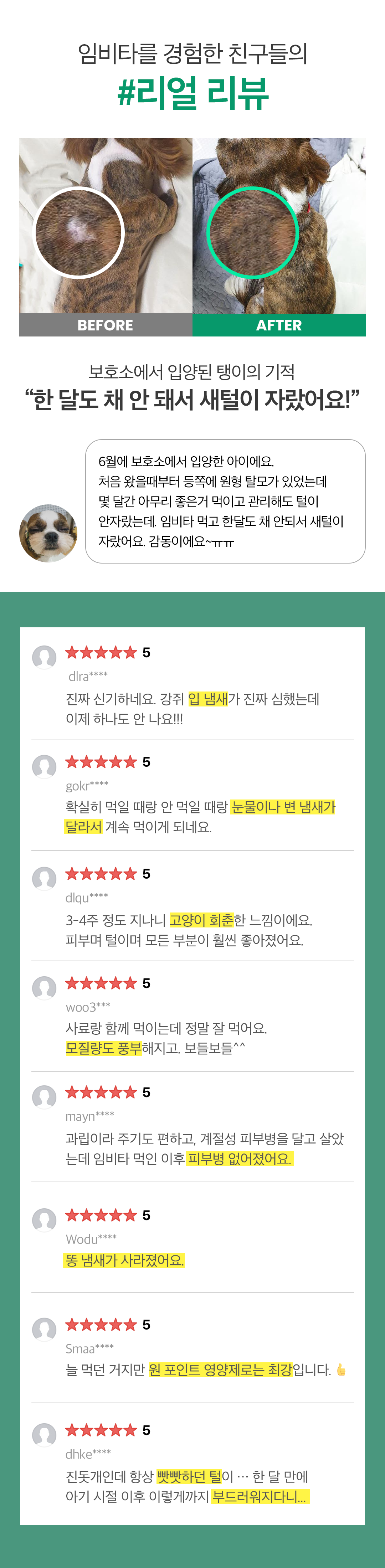 임비타 독 면역강화제 관절 플러스 150g 2번째