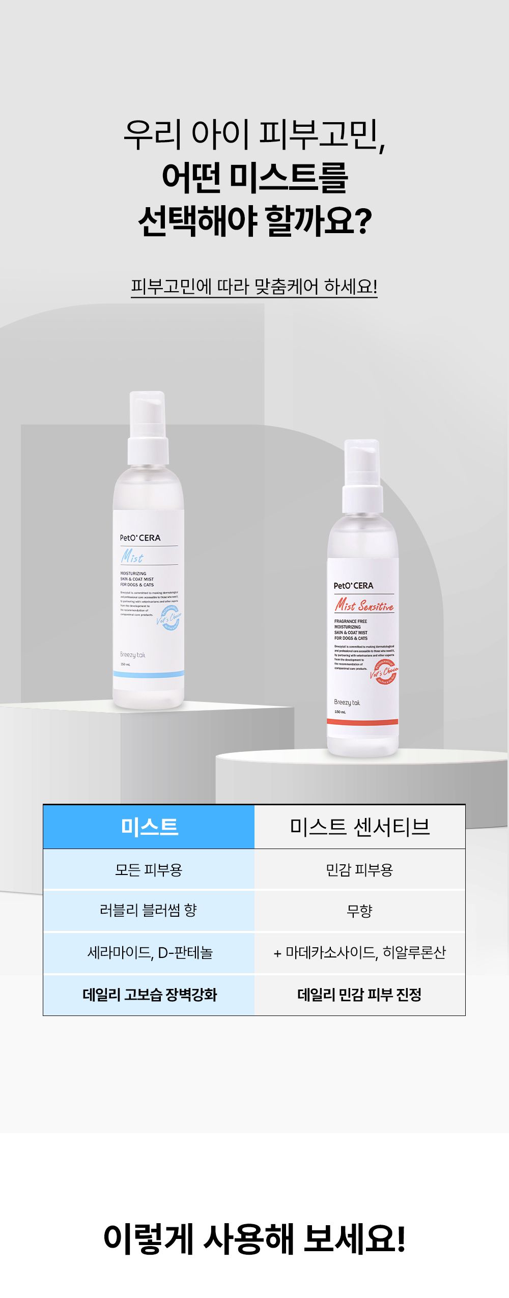 브리지테일 페토세라 모질케어 미스트 에센스 150ml 15번째