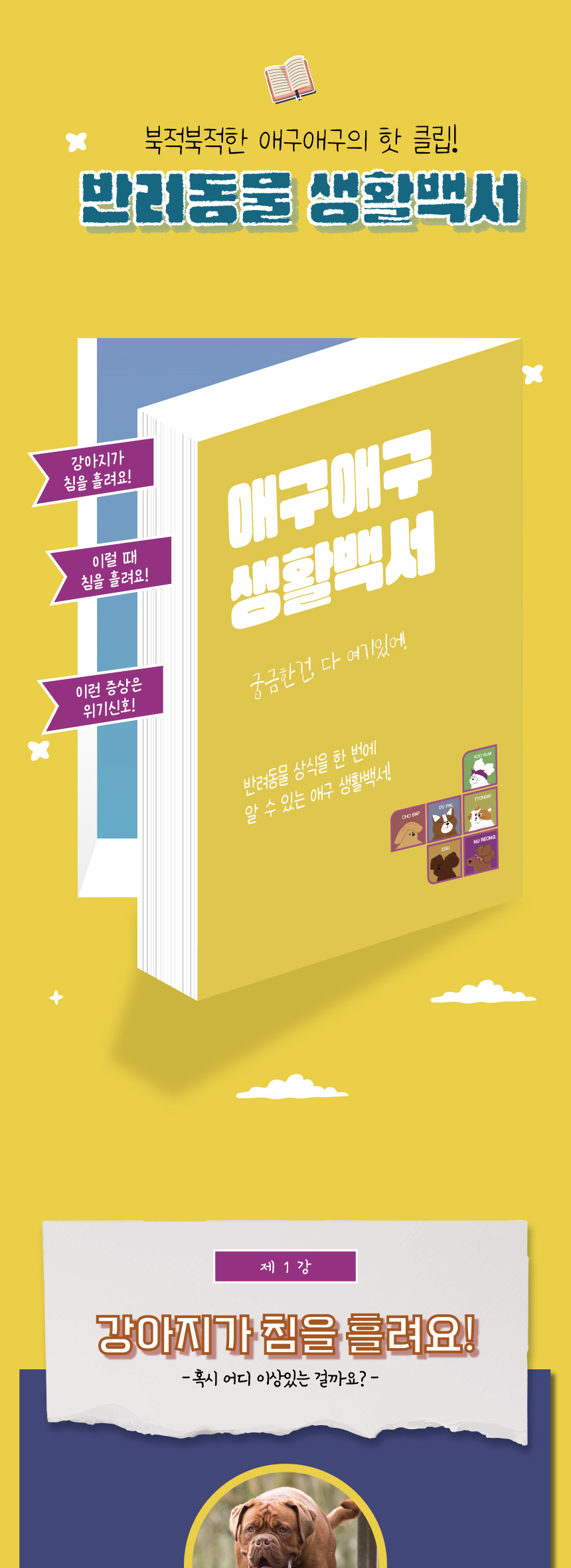 [무료배송] 애구애구 쁘띠도그빕 케이프 7종 S/L 5번째