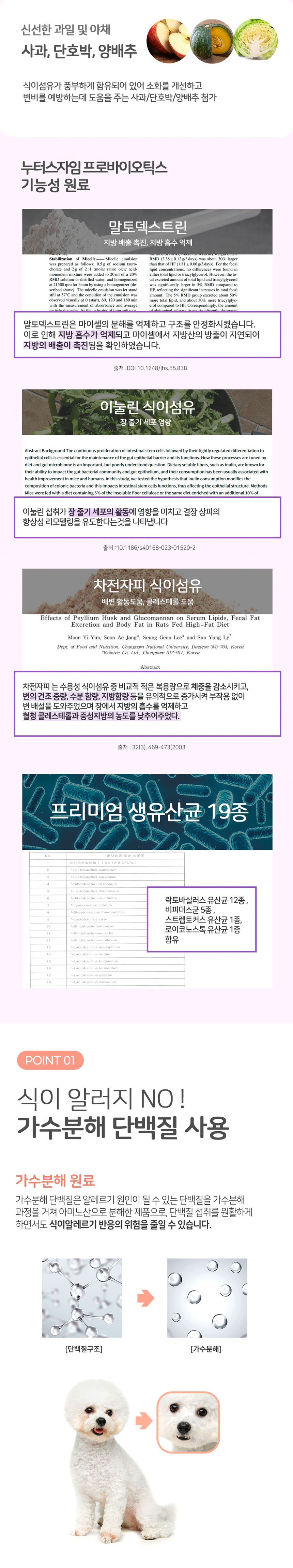 [무료배송] 누터스가든 누터스자임 4종 x 4팩 (관절/눈물/피모/유산균) 기능성츄르 6번째