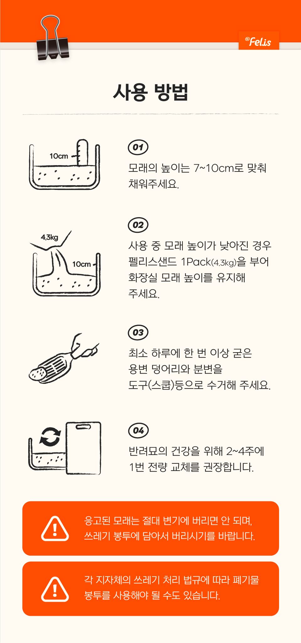 [특가할인]닥터펠리스 캣 펠리스샌드 원티드 4.3kg 20번째