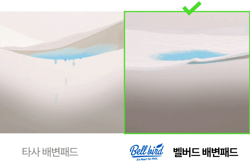 [NEW신상][무료배송] 벨버드 독 베이직 패드 100매 7번째