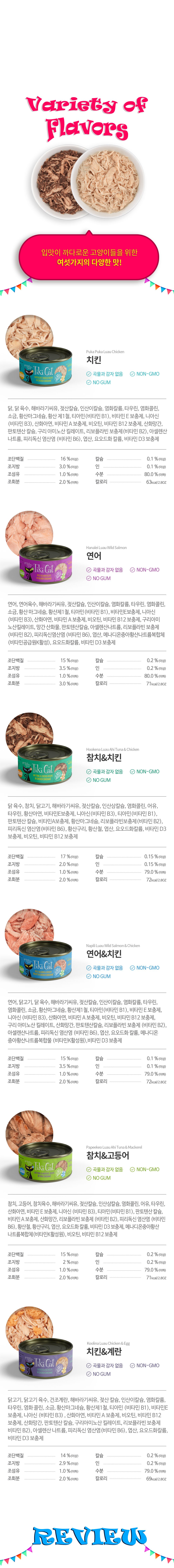 [유통기한임박, 25년6월30일] 티키캣 루아우 치킨&에그 80g 2번째