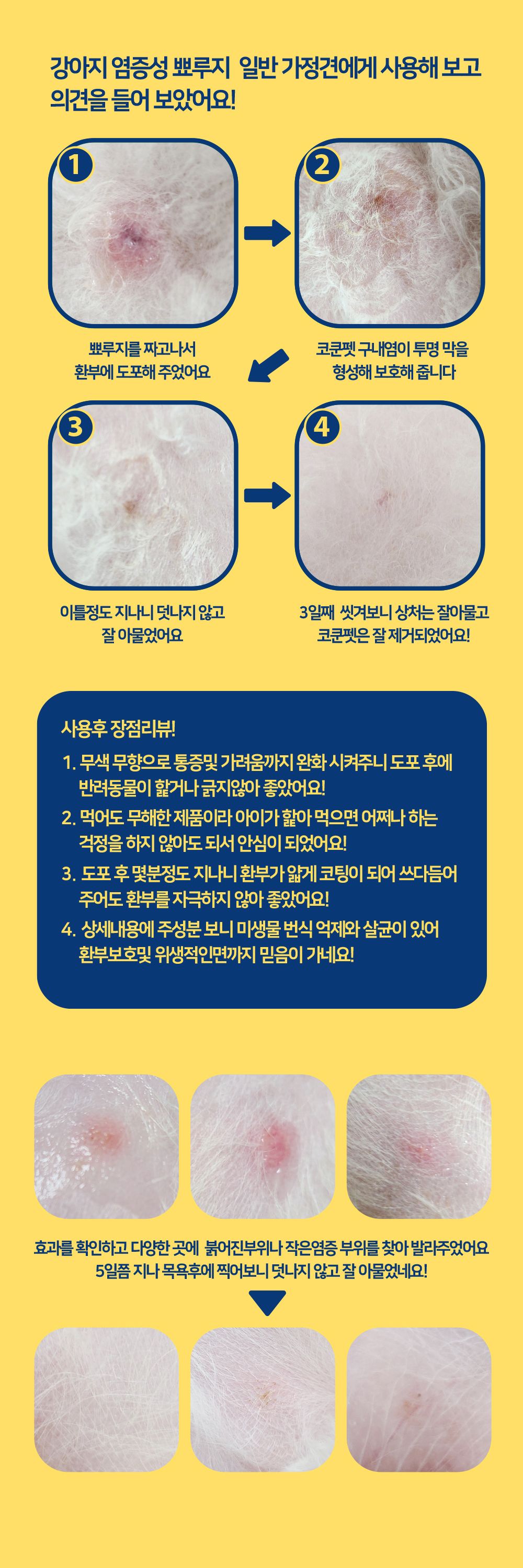 코쿤펫 피부치료제 15ml 6번째