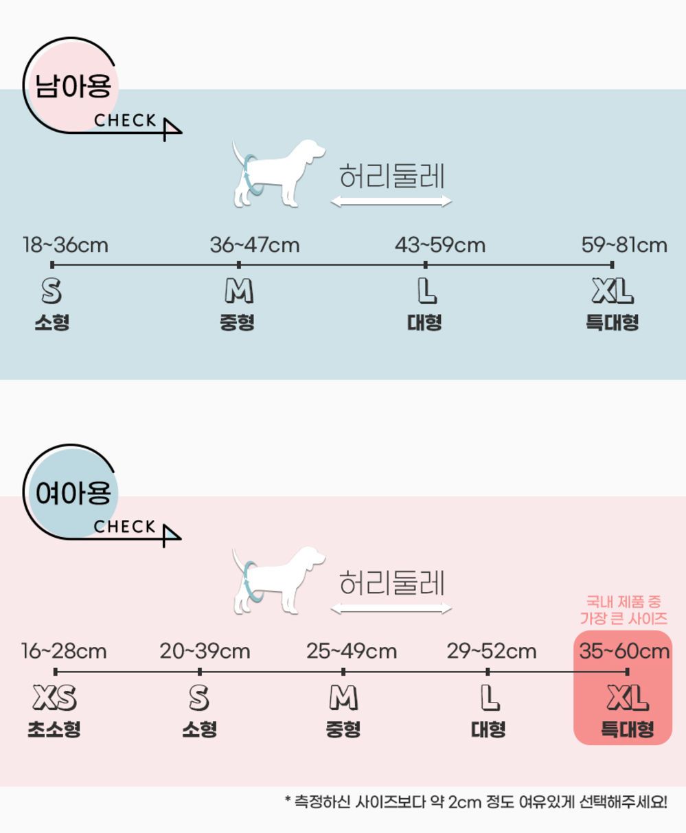 [무료배송] 리바펫 벨기에 엠펫츠 기저귀 암컷 특대형견 XL 40매 18번째