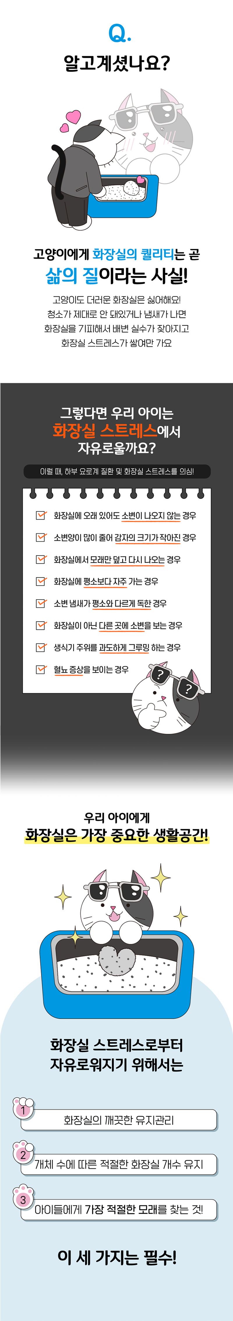[2개] 백사장 캣 벤토나이트 모래 6kg 2번째