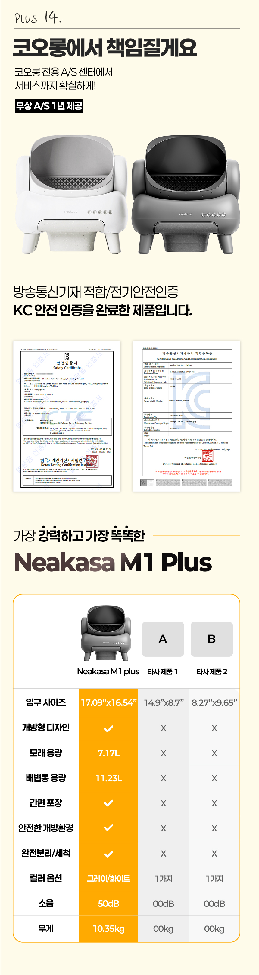 [NEW신상][무료배송] 페테토 Neakasa 오픈형 자동 화장실 M1 Plus (어플연동) 12번째