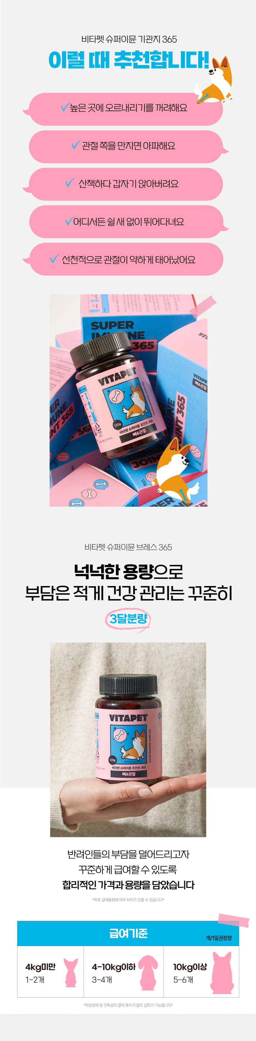 비타펫 독 콘드로이친&보스웰리아 관절 영양제 90일분 120g 7번째