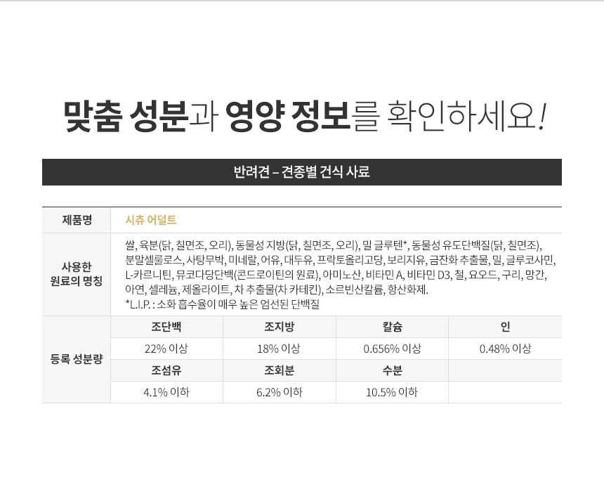 로얄캐닌 독 시츄 어덜트 1.5kg 피모관리 5번째