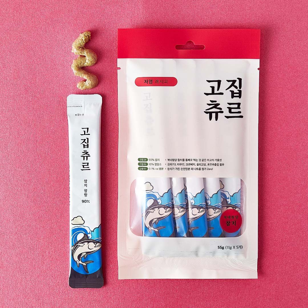 [NEW신상][체험팩] 고집츄르 캣 북태평양 참치 11g*1p 0번