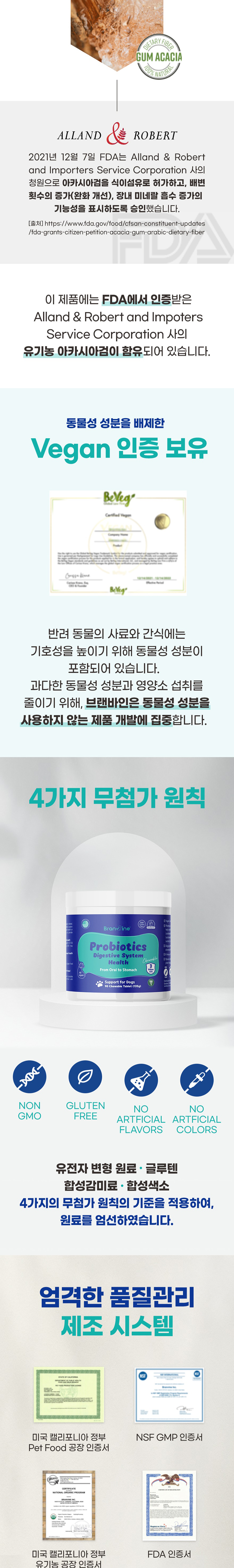 [무료배송] [2+1] 브랜바인 프로바이오틱스 츄어블 구강유산균 껌 소화효소제 90일분 6번째