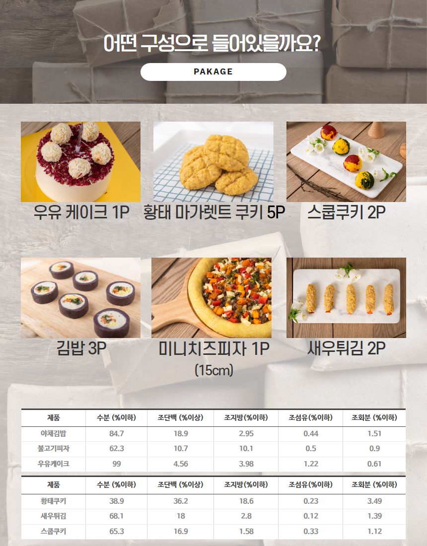 [무료배송] [냉동/냉장] 오간식 독 생일파티 패키지  14번째