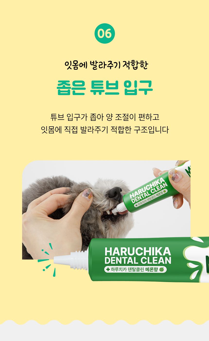 펫생각 하루치카 덴탈클린 메론향 60g 20번째