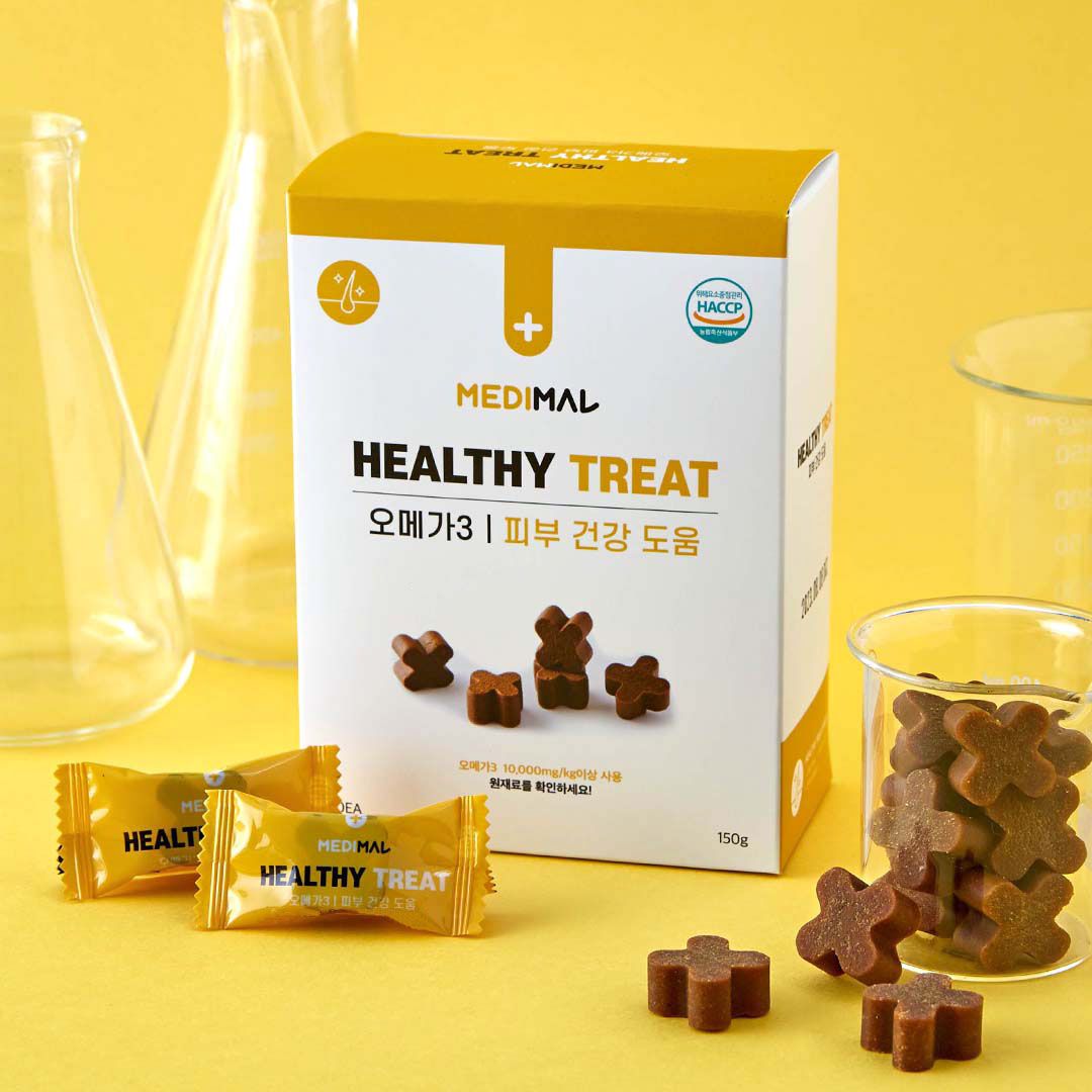 [꽉찬펫프]메디멀 헬씨트릿 오메가3 5g*30p 0번