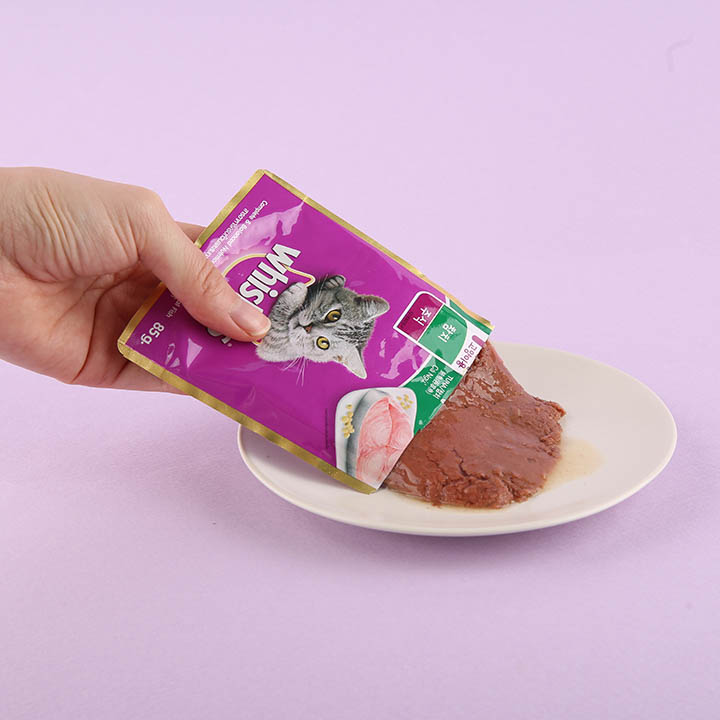 위스카스 캣 참치 파우치 80g 2번