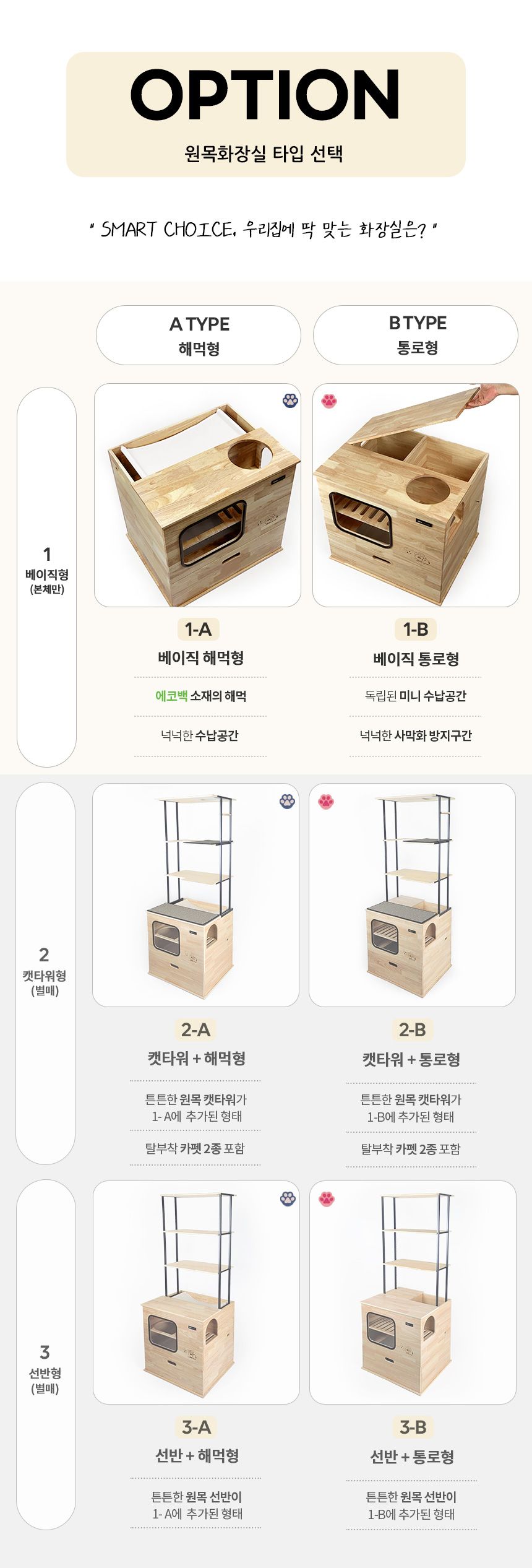 [무료배송] 파파냥 사막화방지 원목화장실 2번째