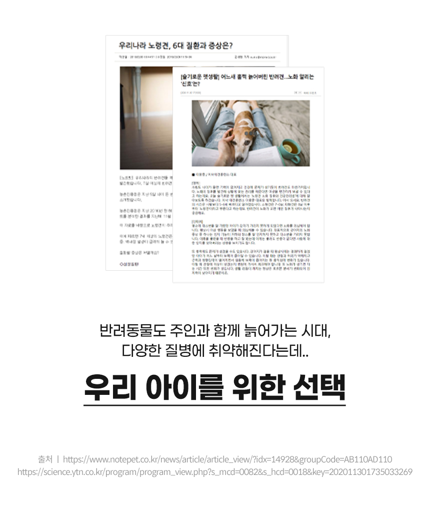 [무료배송] 본아페티 올드캡스 강아지 영양제 소화불량 빈혈 노령견 애견 노견 영양제 60정 6번째