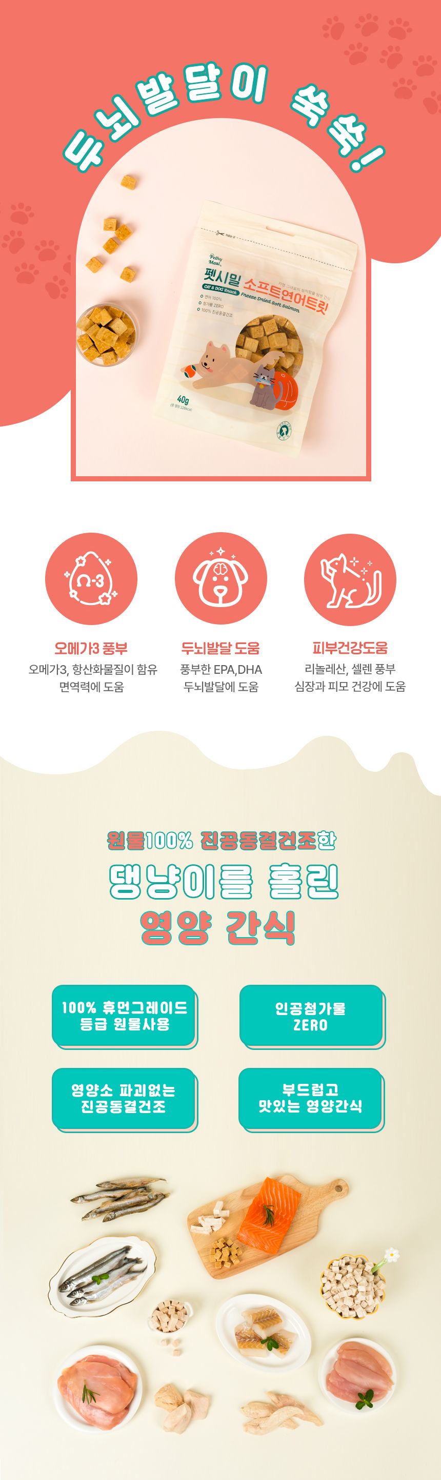 펫시밀 소프트연어트릿 40g 2번째