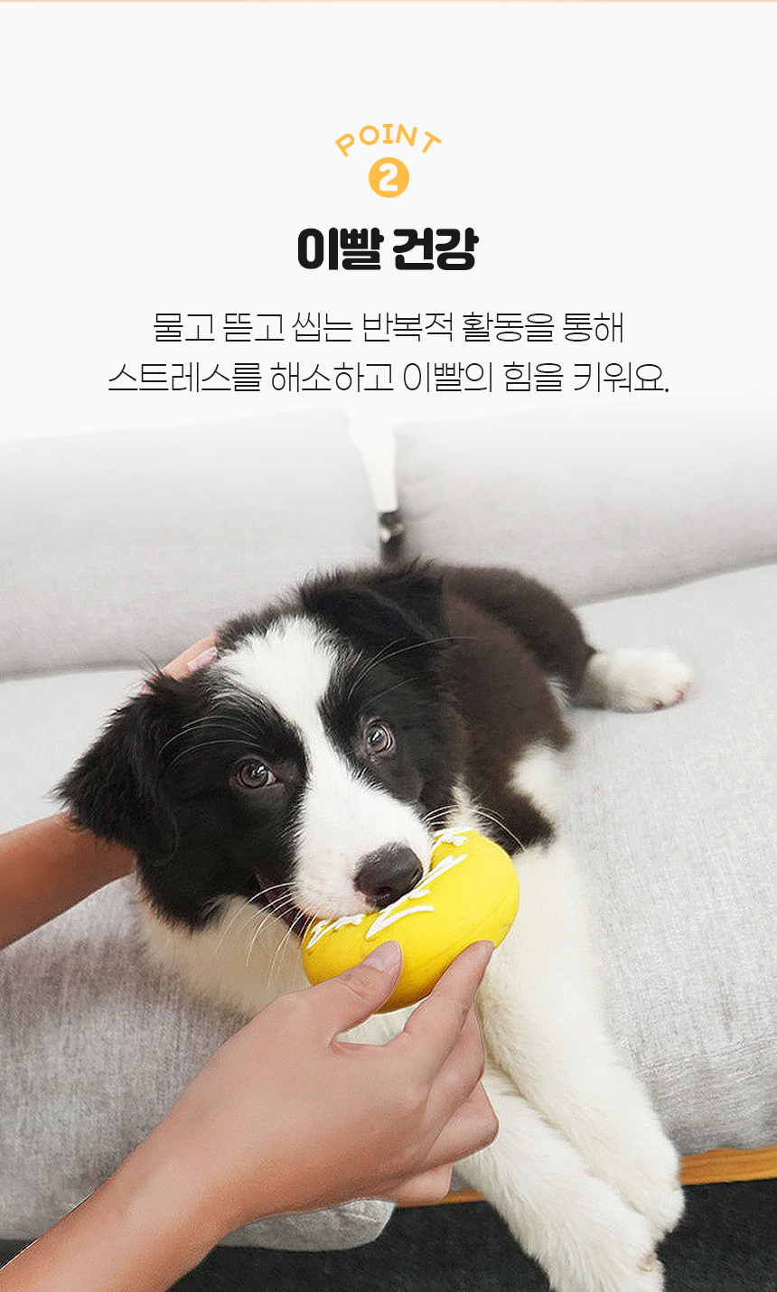 [NEW신상][무료배송] 개과천선 독 도나스 라텍스 삑삑이 장난감 (멜론 도나스/초코 도나스/먹물 도나스) 6번째