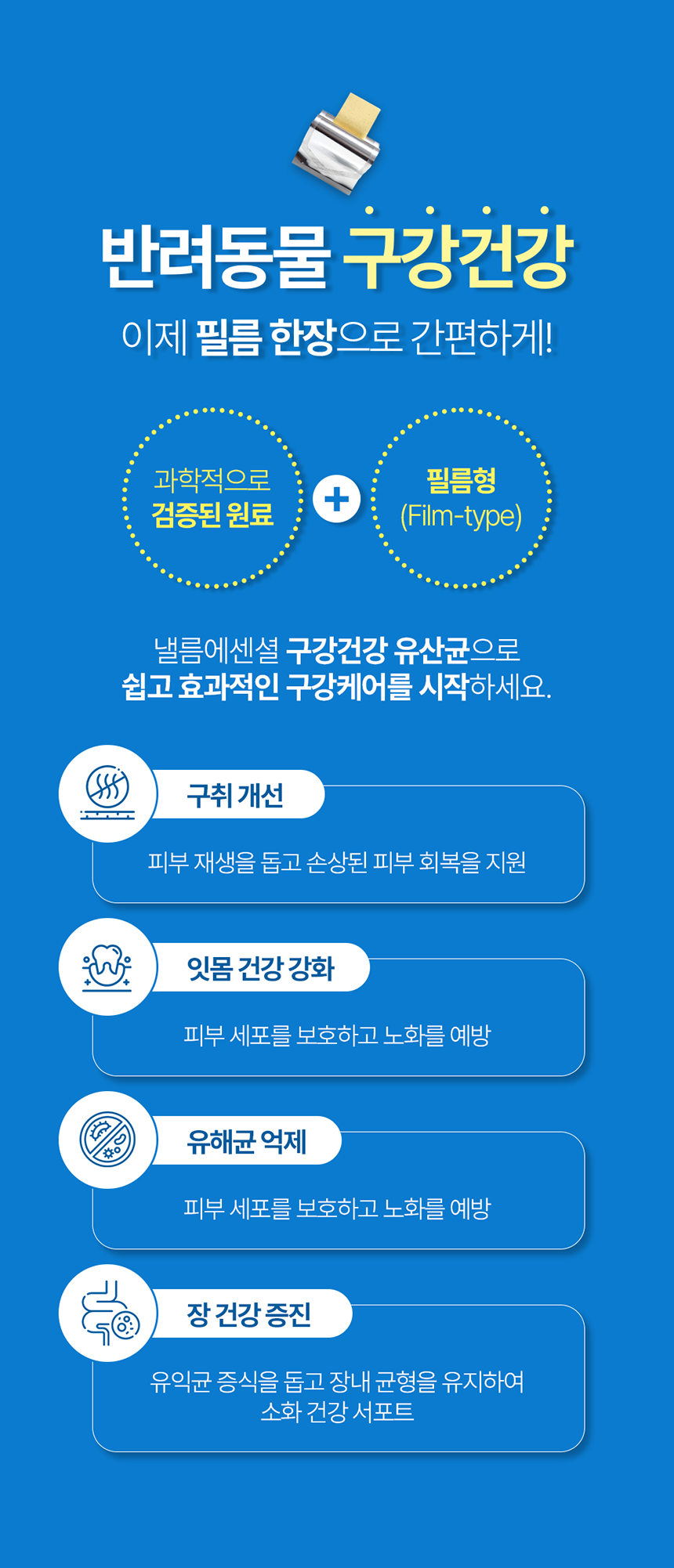 [NEW신상][무료배송] [2개] 미펫 독 낼름 에센셜 구강건강 30매 5번째