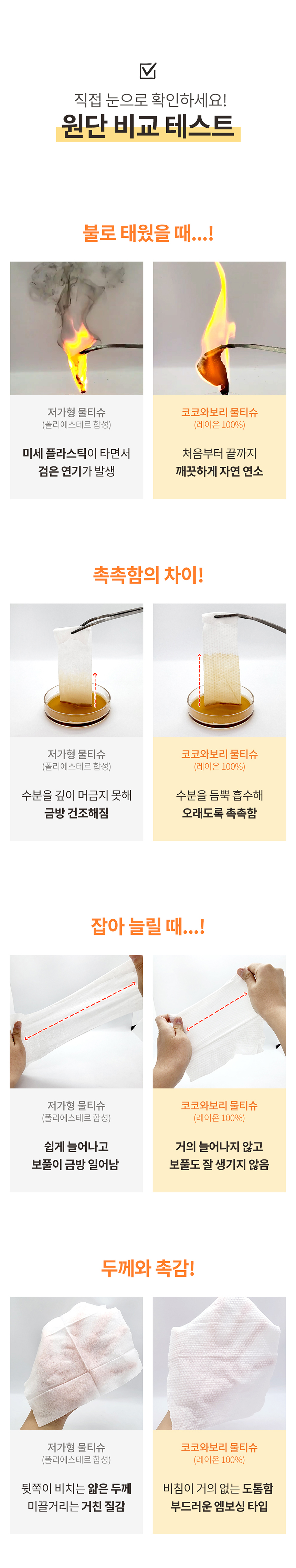[NEW신상][무료배송] 코코와보리 잇츠허니 물티슈 80매 5번째