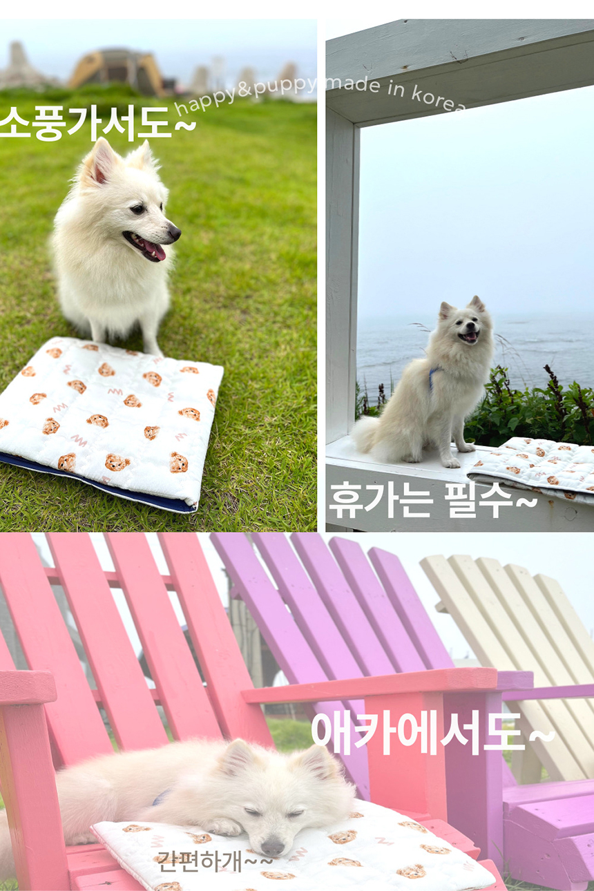 [NEW신상][무료배송] 해피앤퍼피 아이스팩 파우치 3종 (인견/듀라론/물병) 22번째
