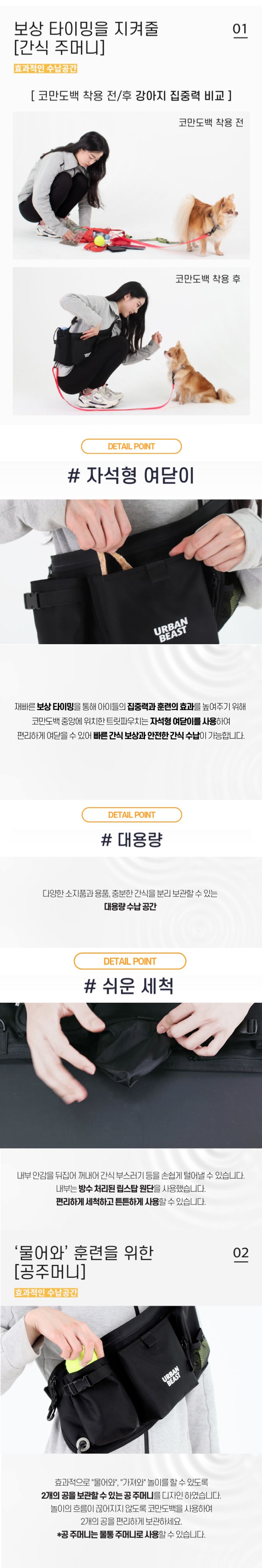 [무료배송] 어반비스트 코만도백 블랙 2번째
