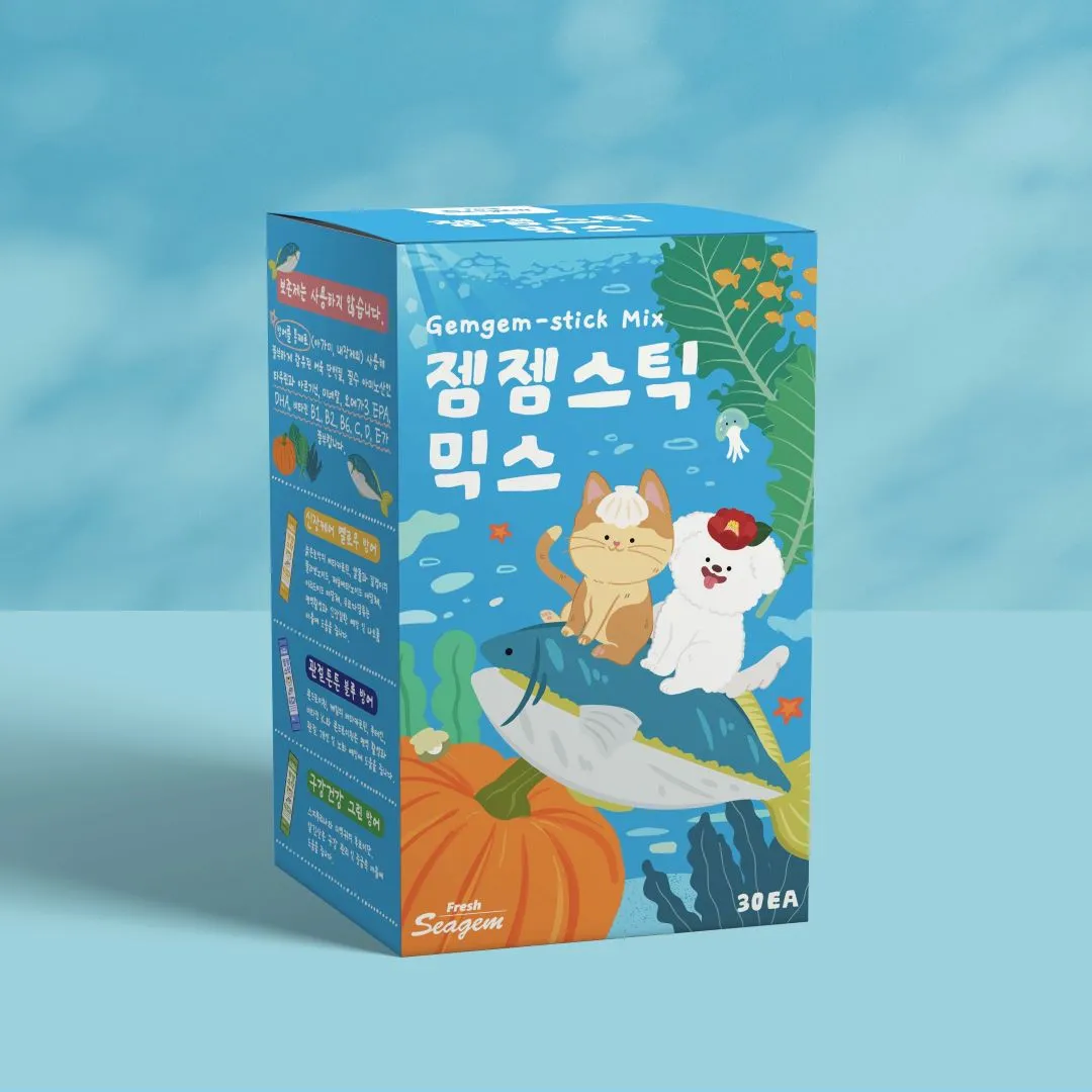 [무료배송] 씨젬 젬젬스틱 믹스 방어 12g*30p