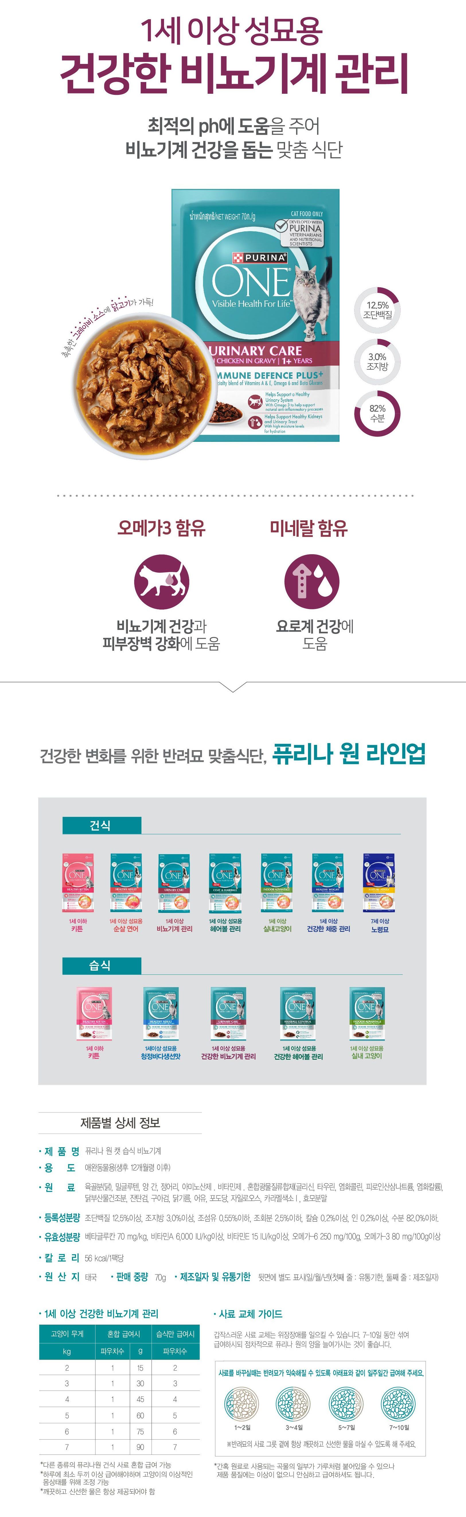 [신년특가][24개] 퓨리나 원 캣 습식 70g + 리브클리어 인도어 1.5kg 2번째